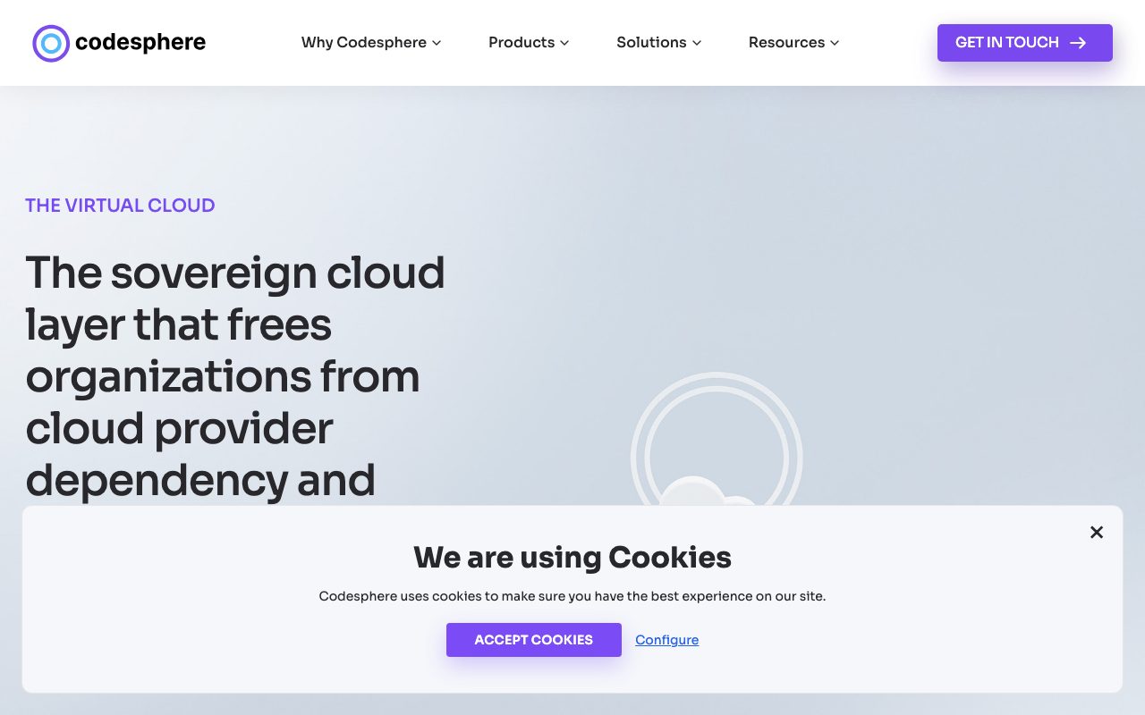 Codesphere website
