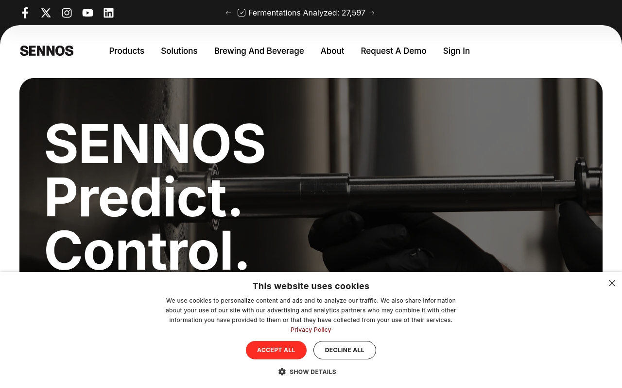 Precision Fermentation website