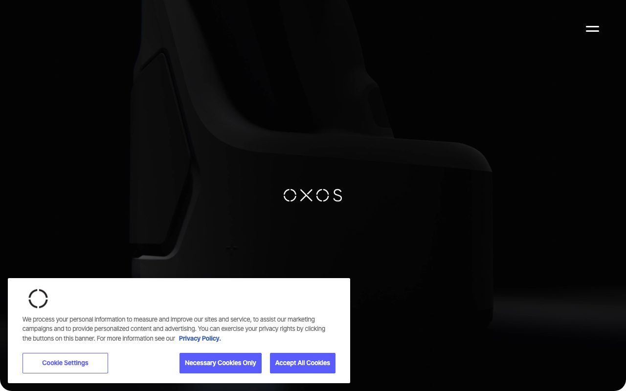 OXOS Medical website