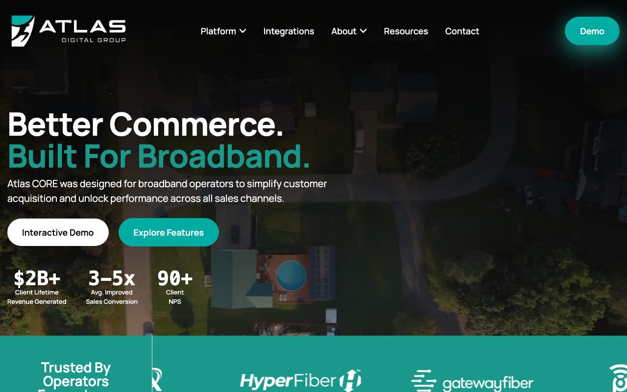 Atlas Digital Group website