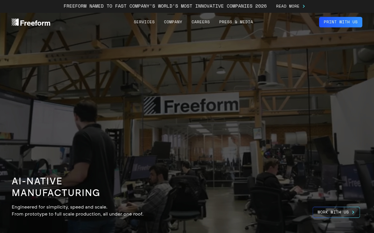 Freeform website