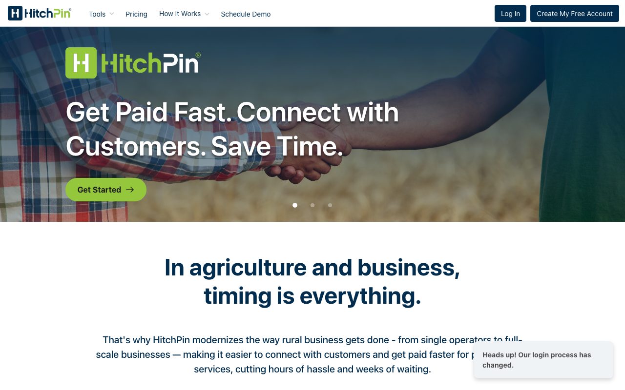 HitchPin website
