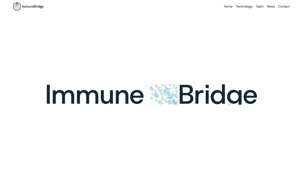 ImmuneBridge website