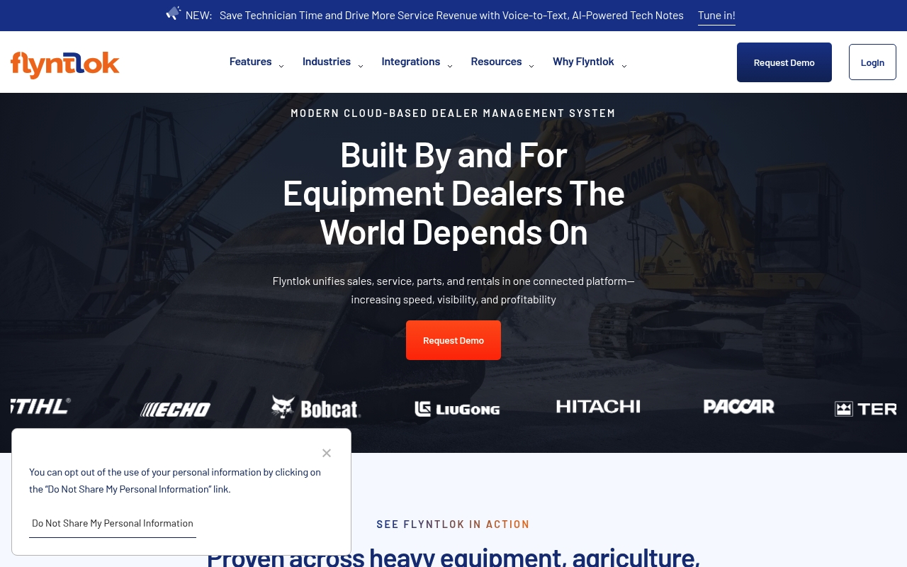 Flyntlok website
