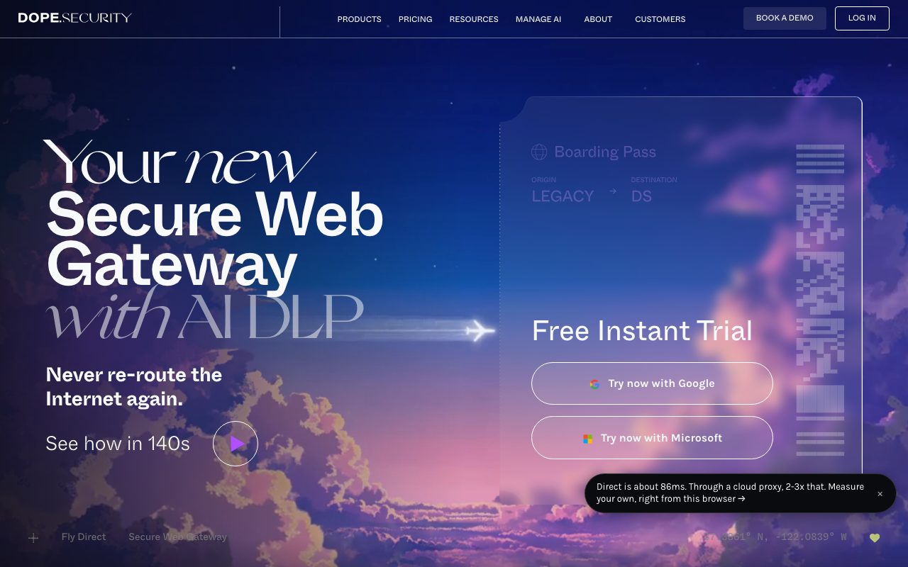 Dope.security website