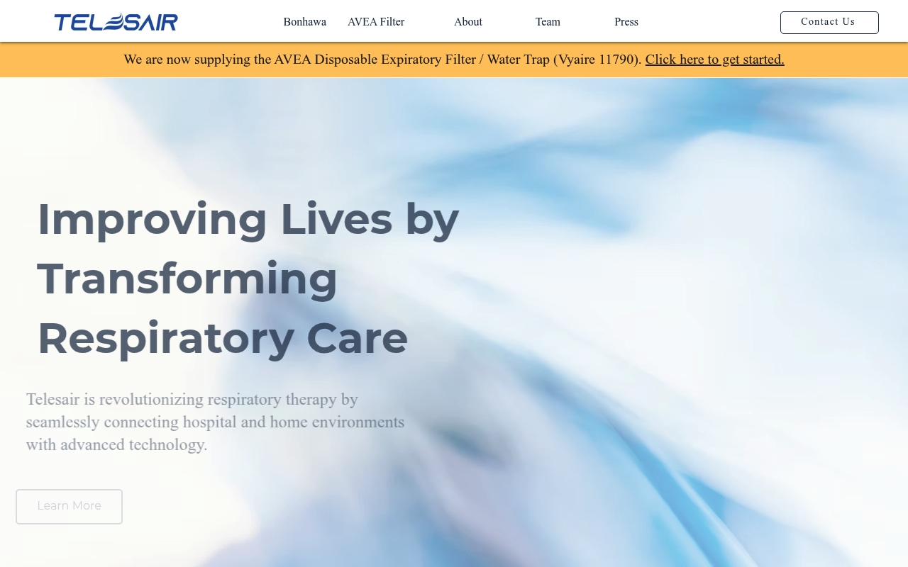 Telesair website