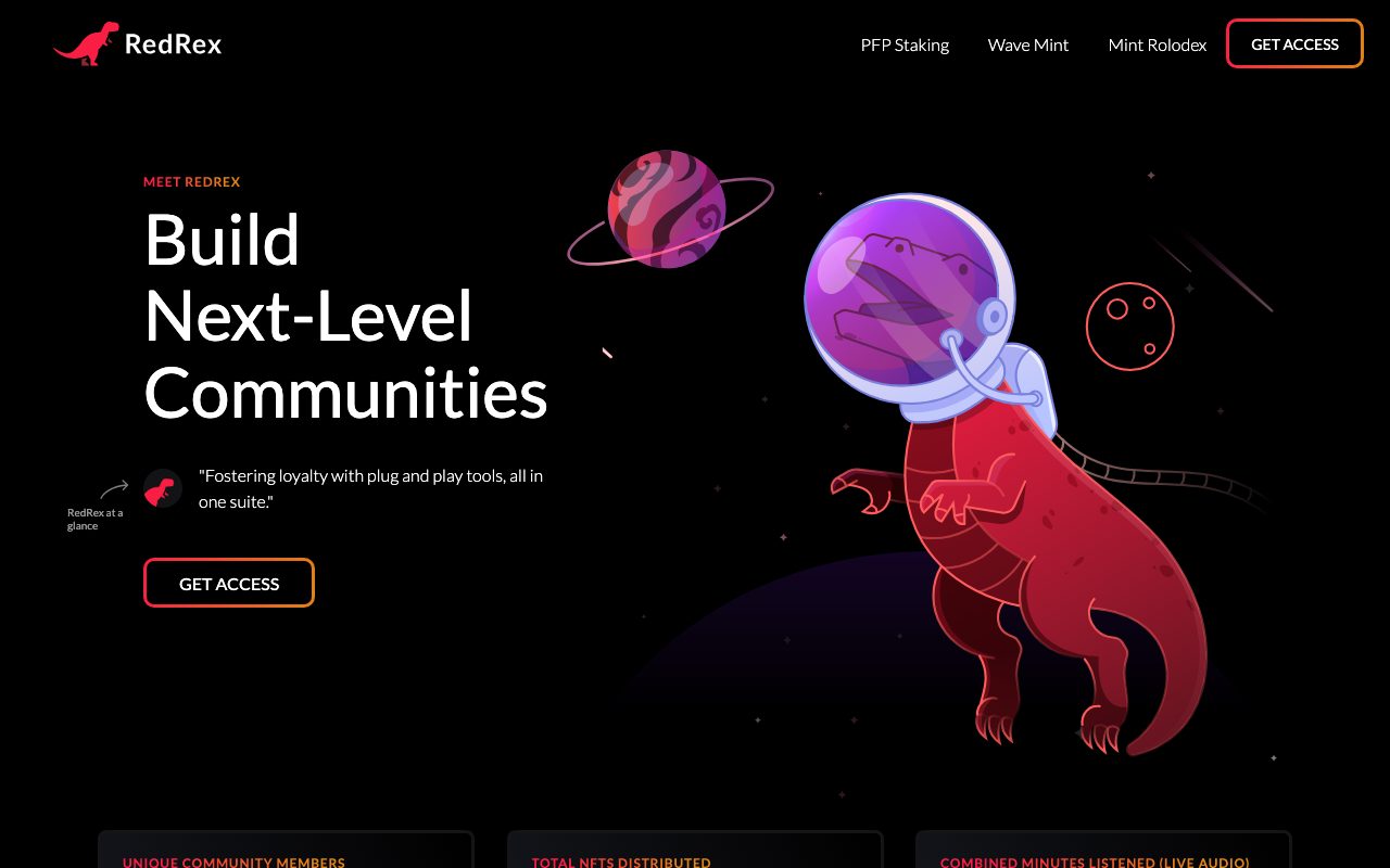 RedRex website