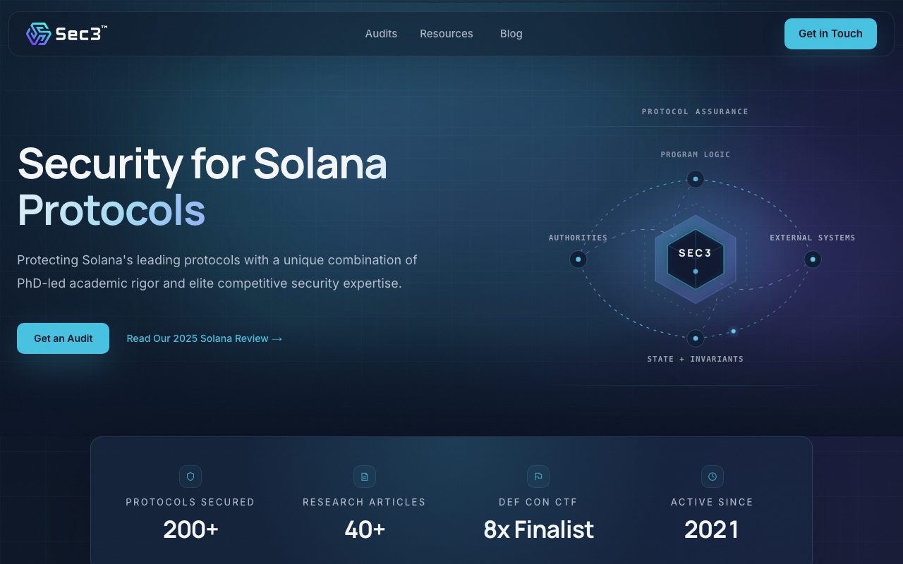 Sec3 website