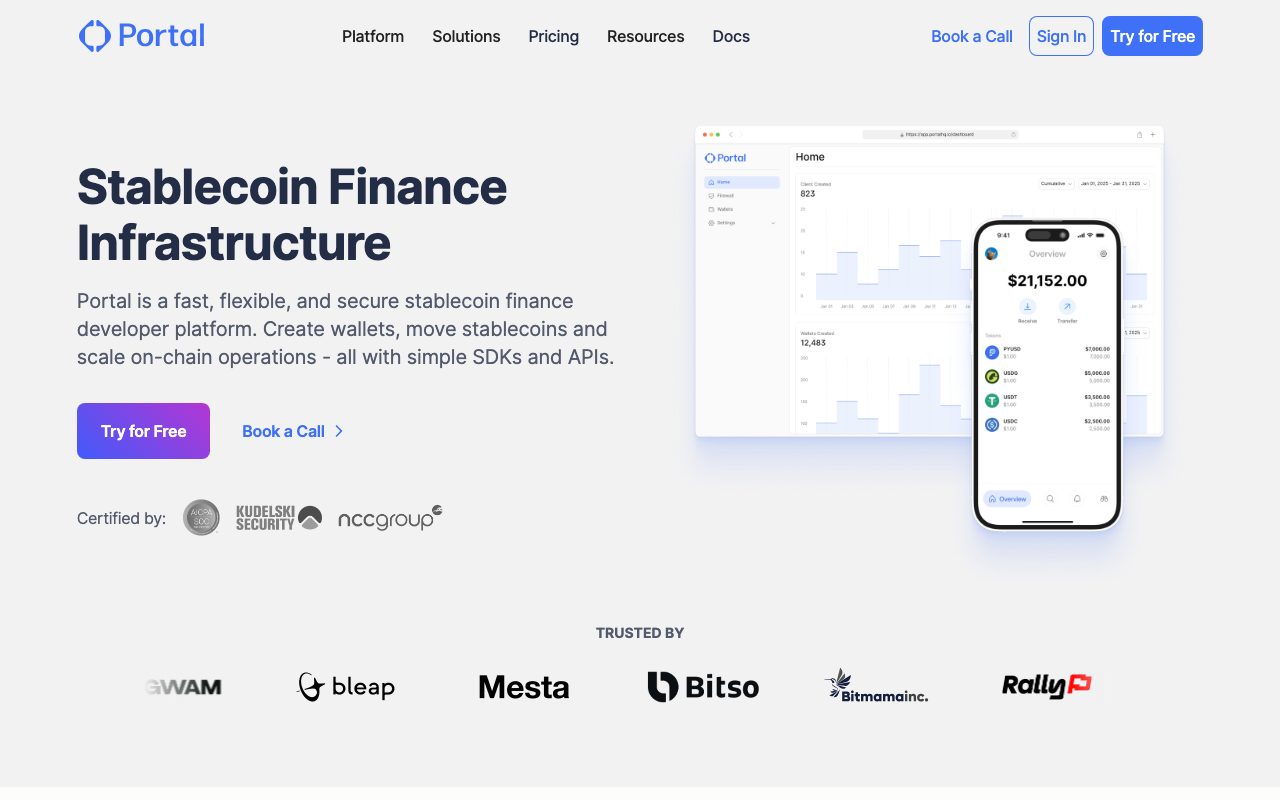 Portal website