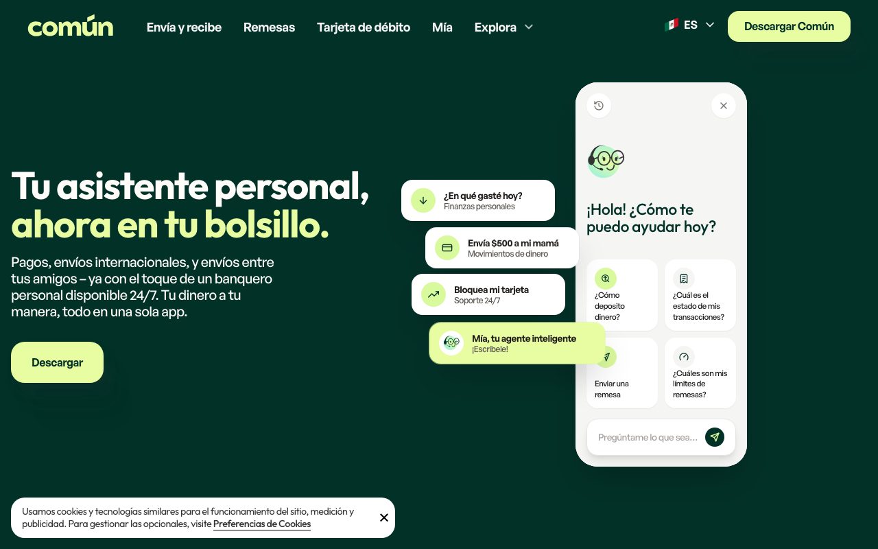 Comun website