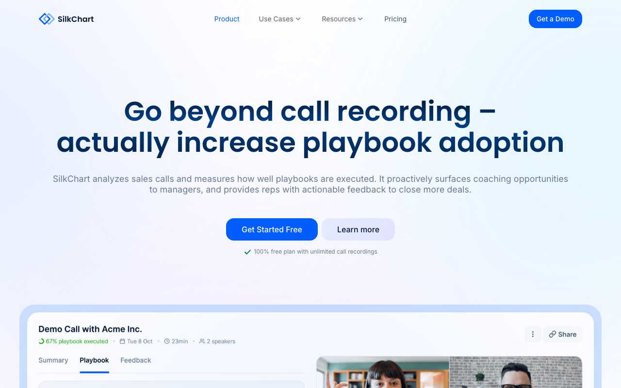 SilkChart website