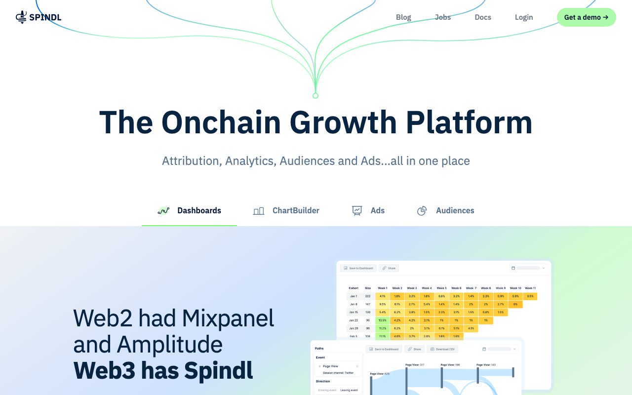 Spindl website