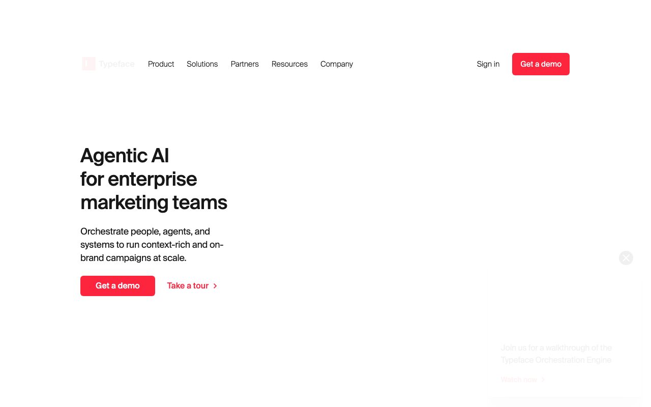 Typeface website