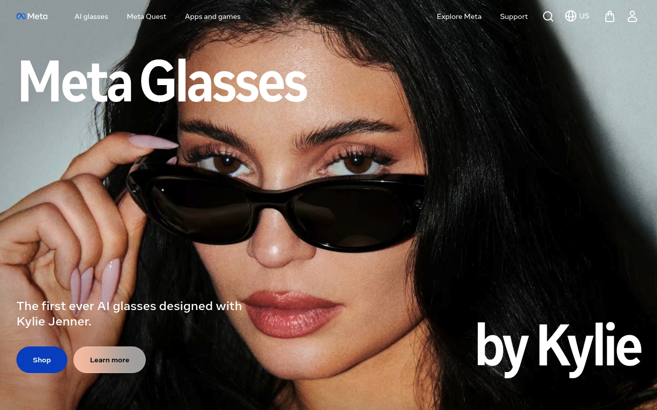 Meta website
