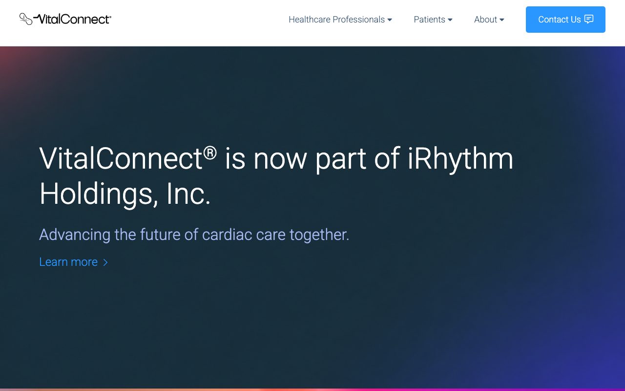 VitalConnect website