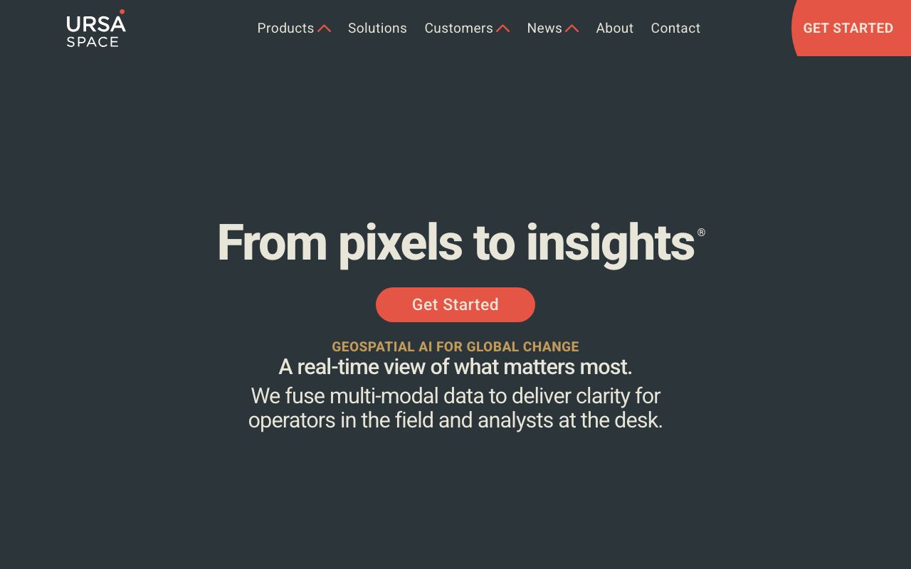 Ursa Space Systems website