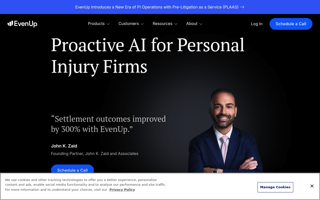 EvenUp website