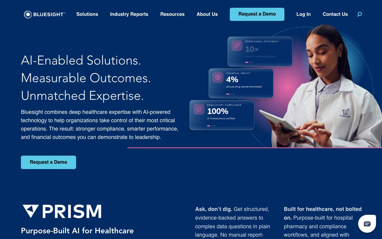 Bluesight website