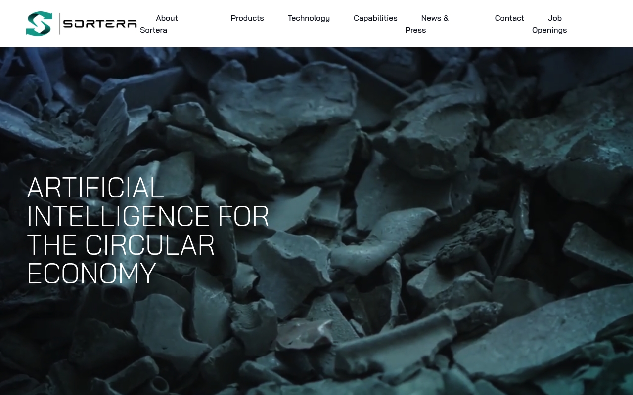 Sortera Alloys website