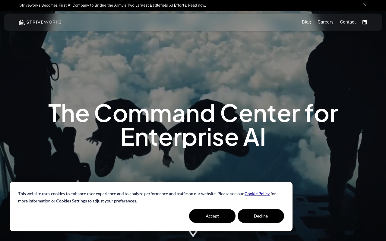 Striveworks website