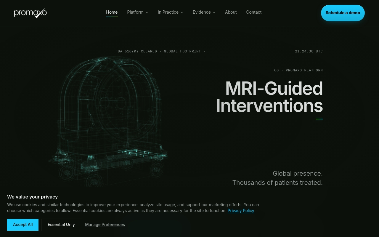 Promaxo website