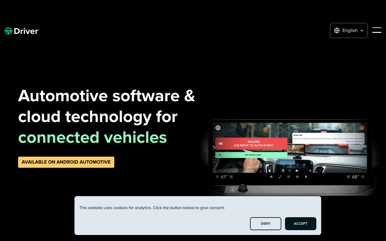 Driver Technologies website