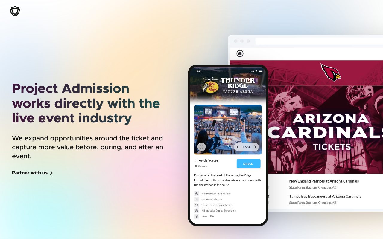Project Admission website