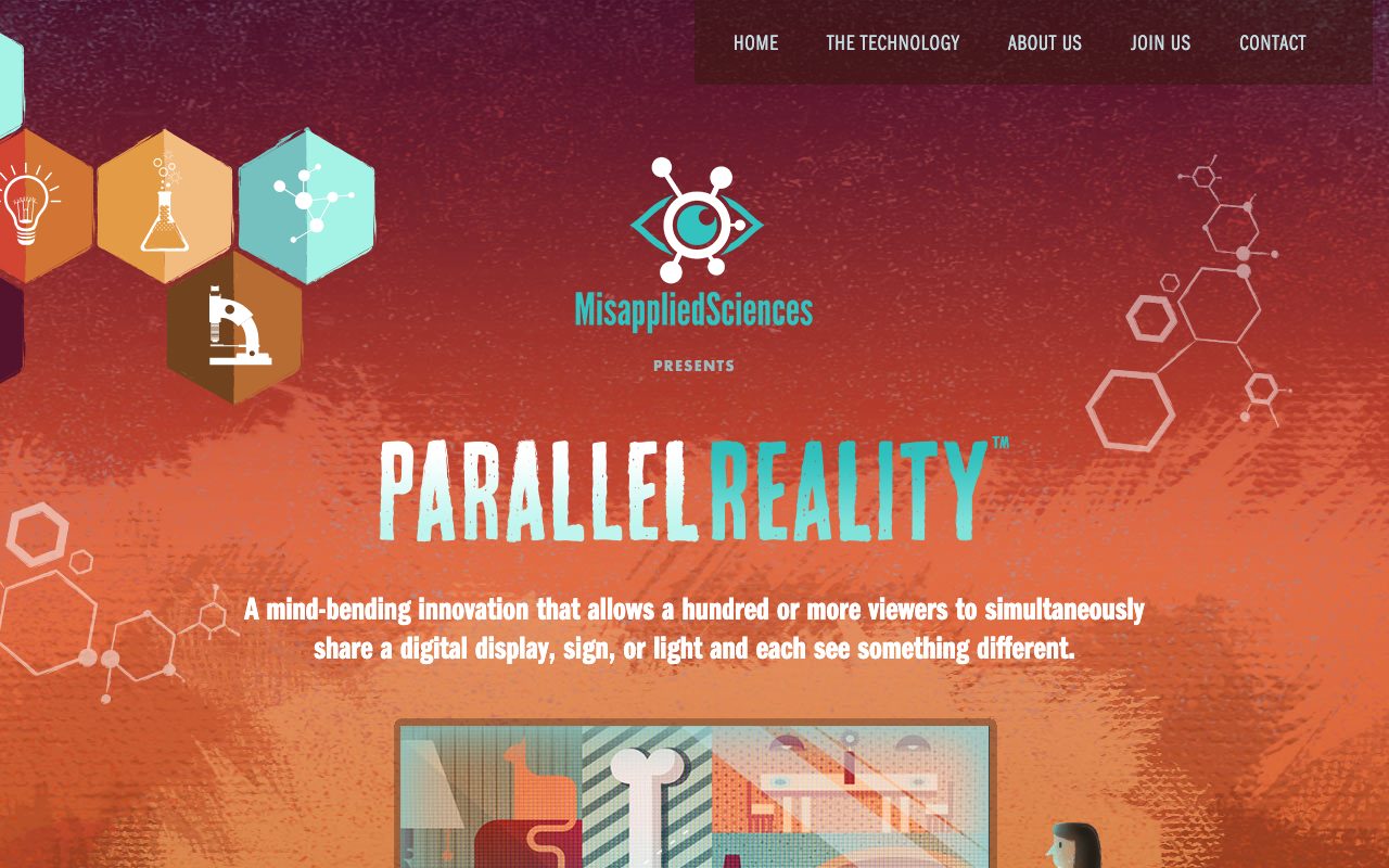 Misapplied Sciences website