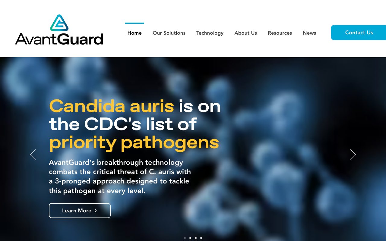 AvantGuard website