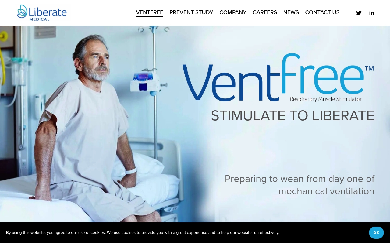 Liberate Medical website