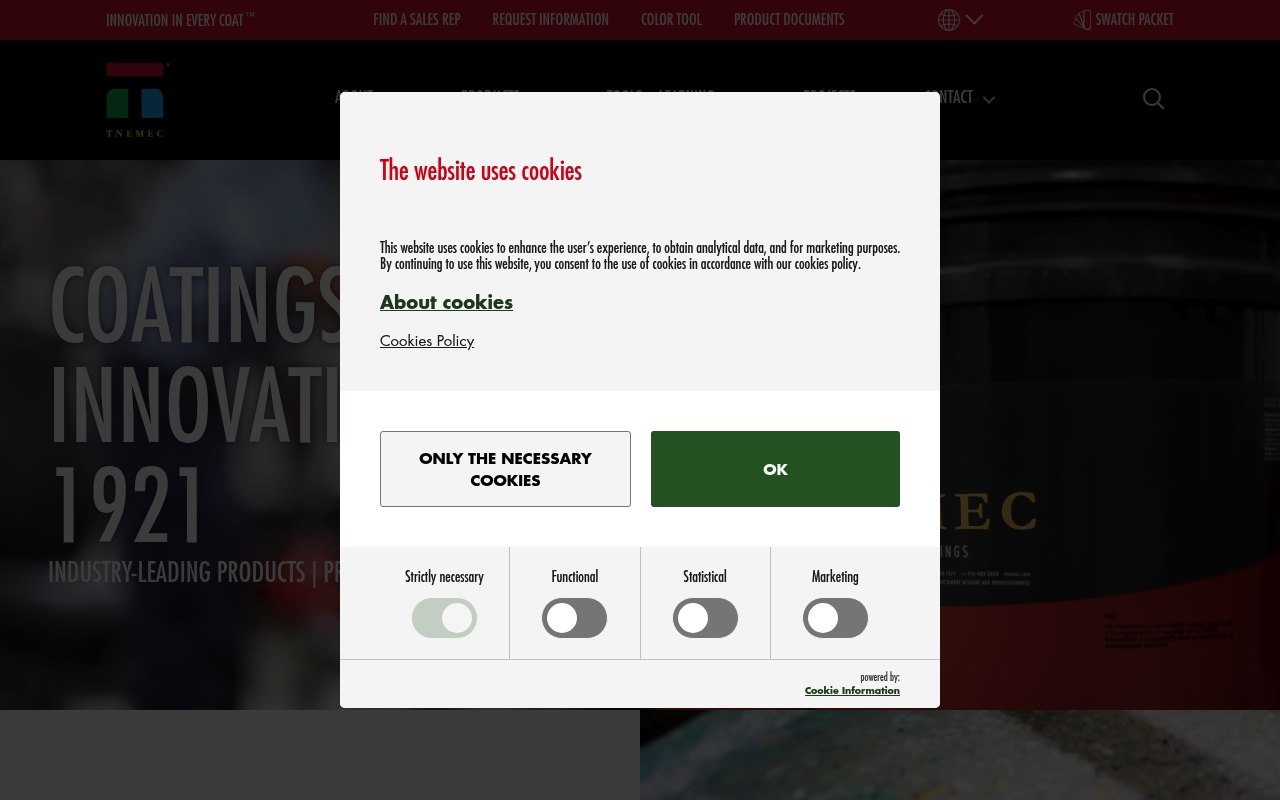 Tnemec website