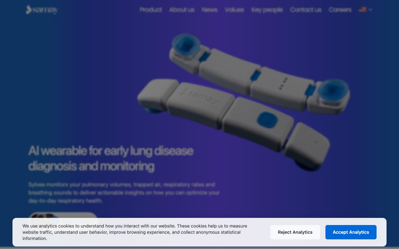 Respira Labs website