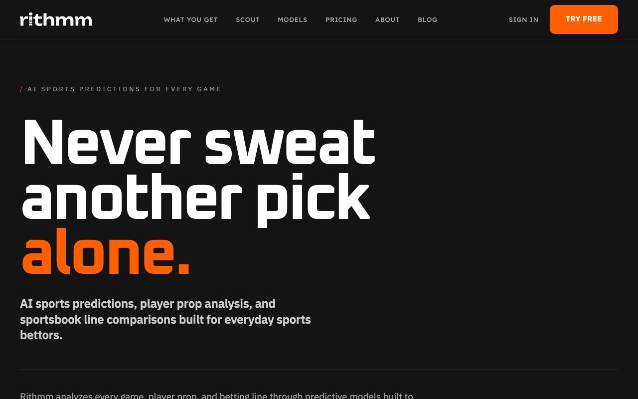 Rithmm website