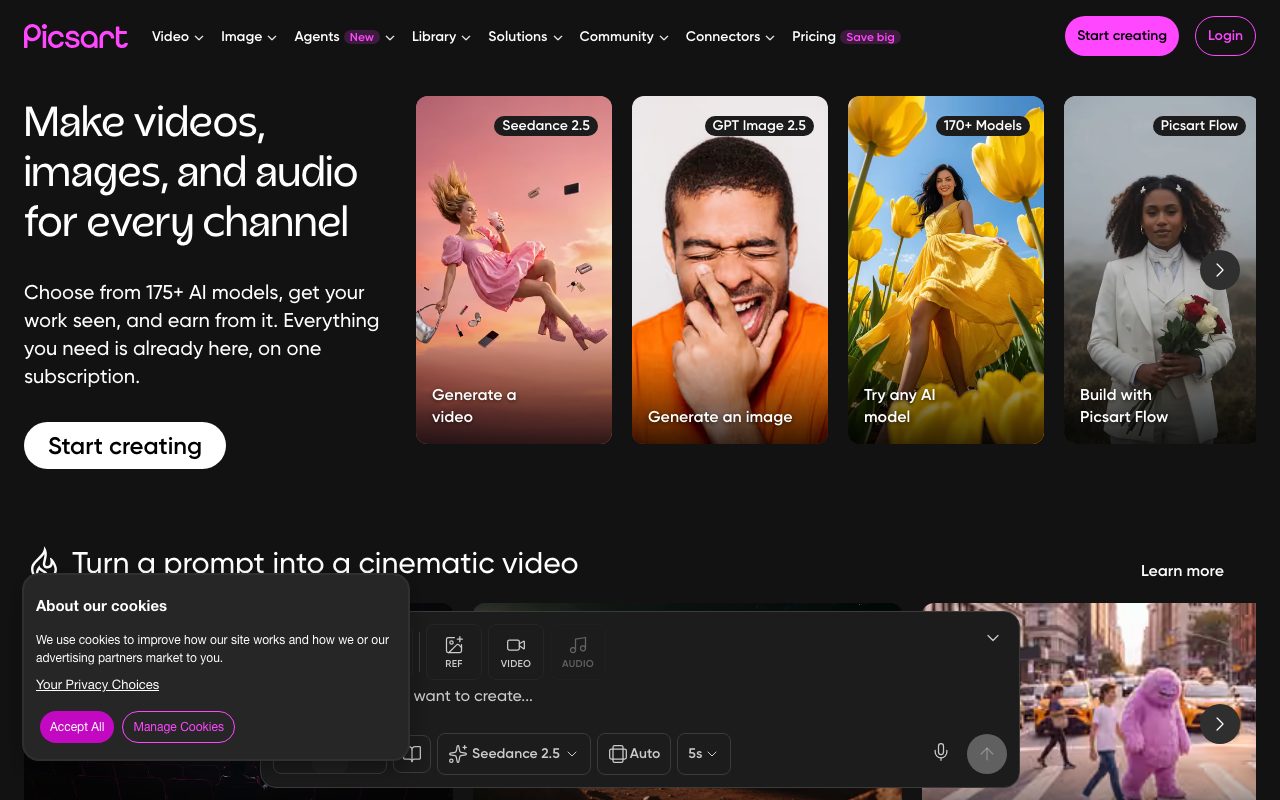 PicsArt Inc website