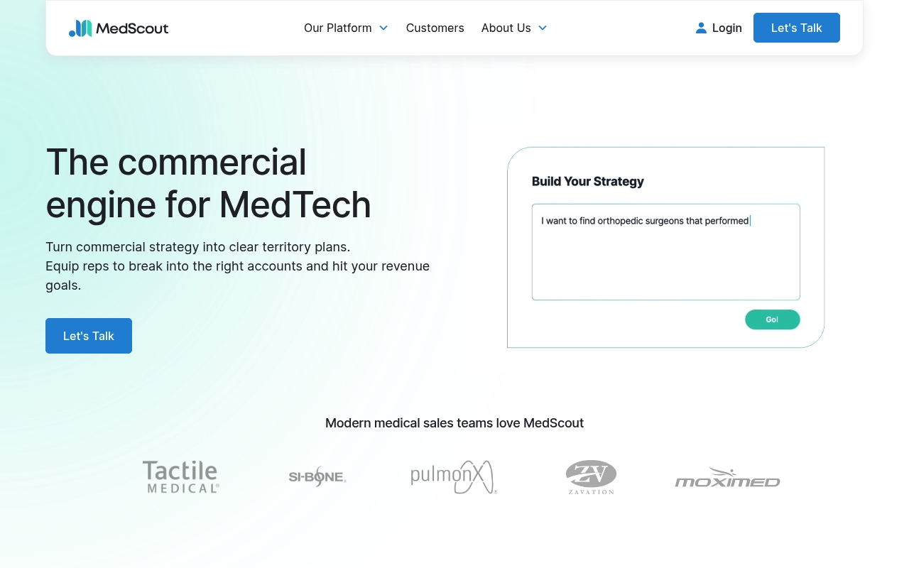 MedScout website