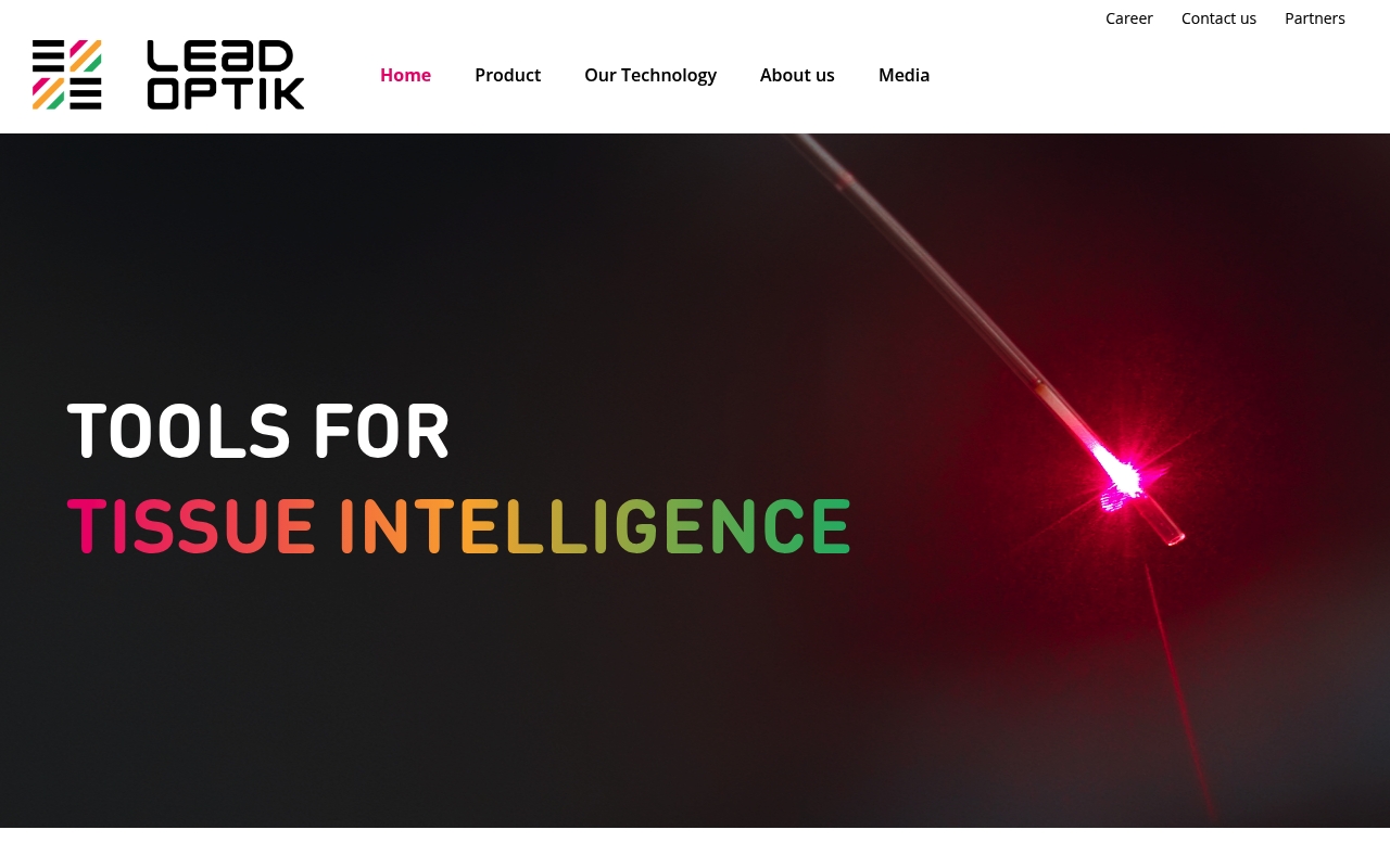 Leadoptik website