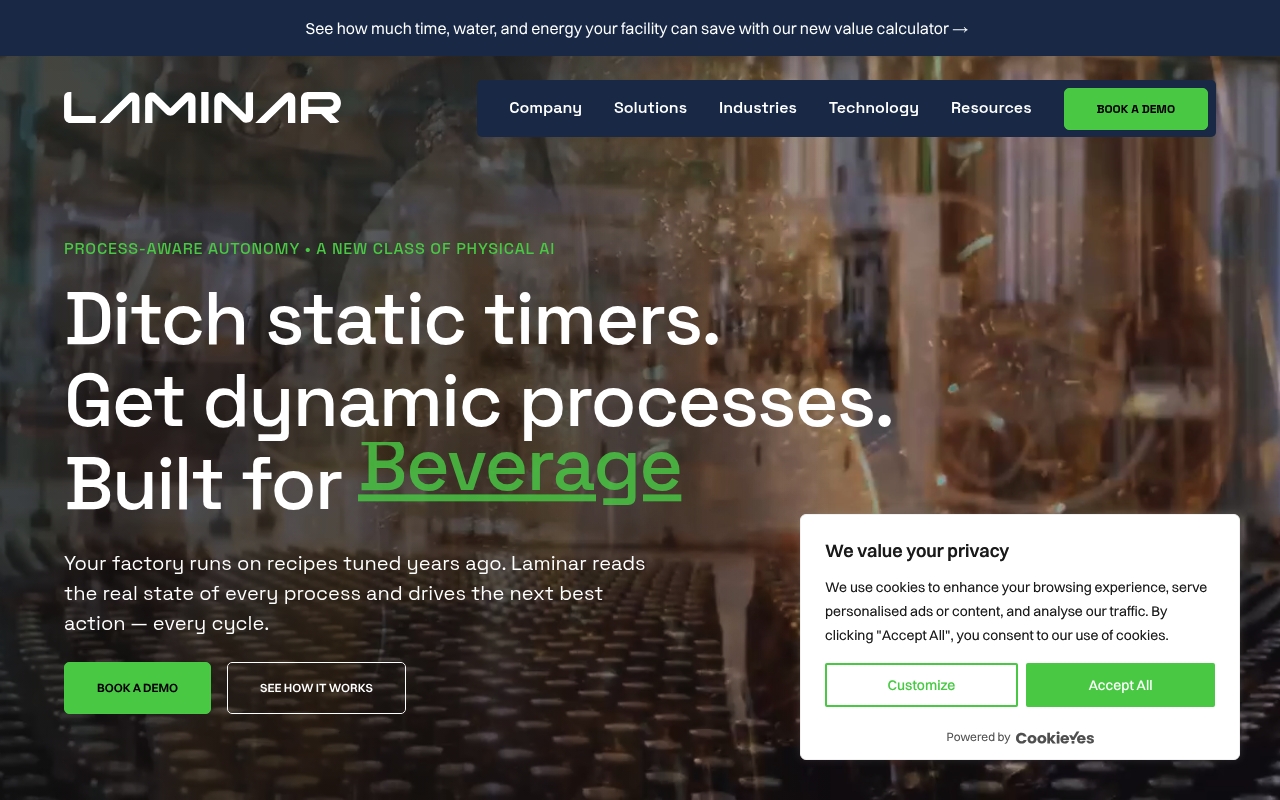 Laminar website