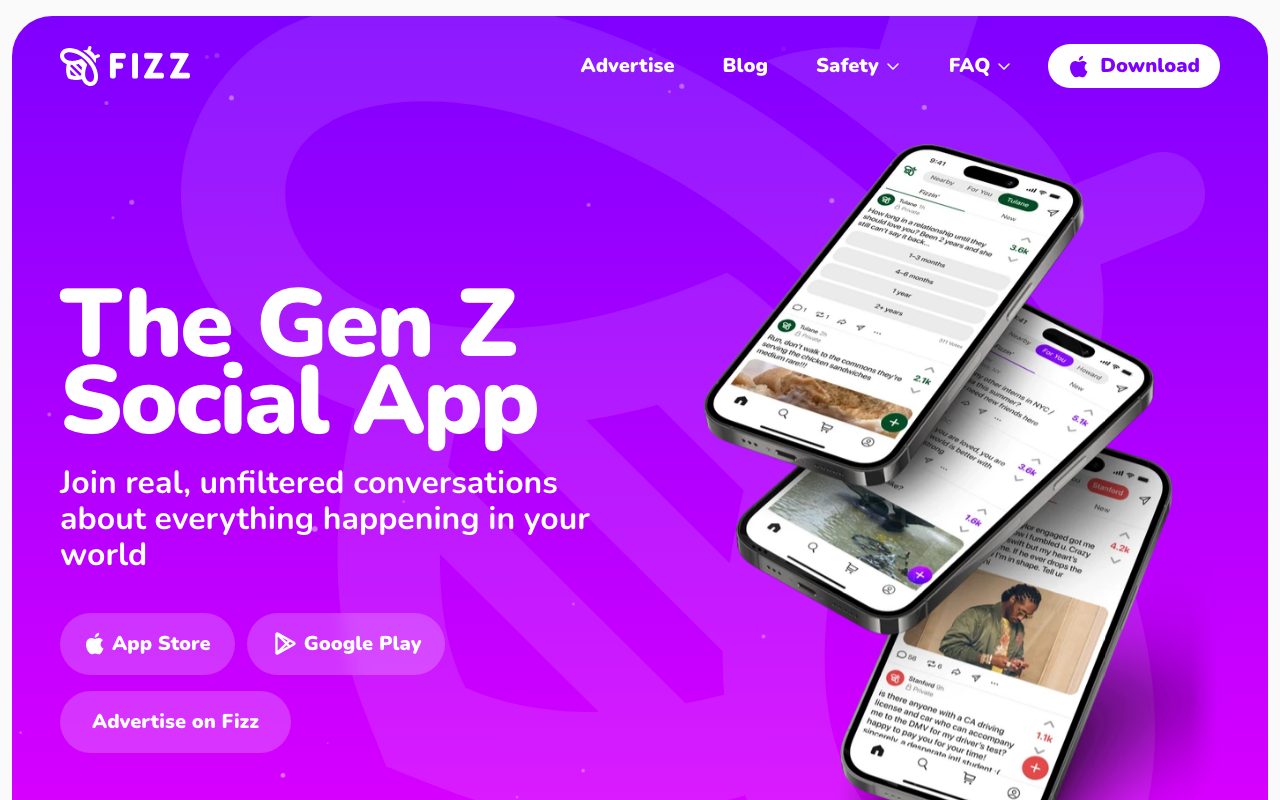 Fizz website