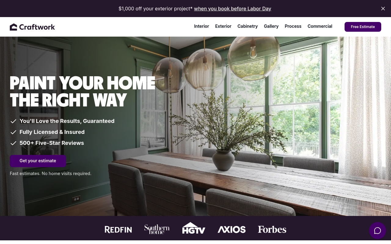 Craftwork website