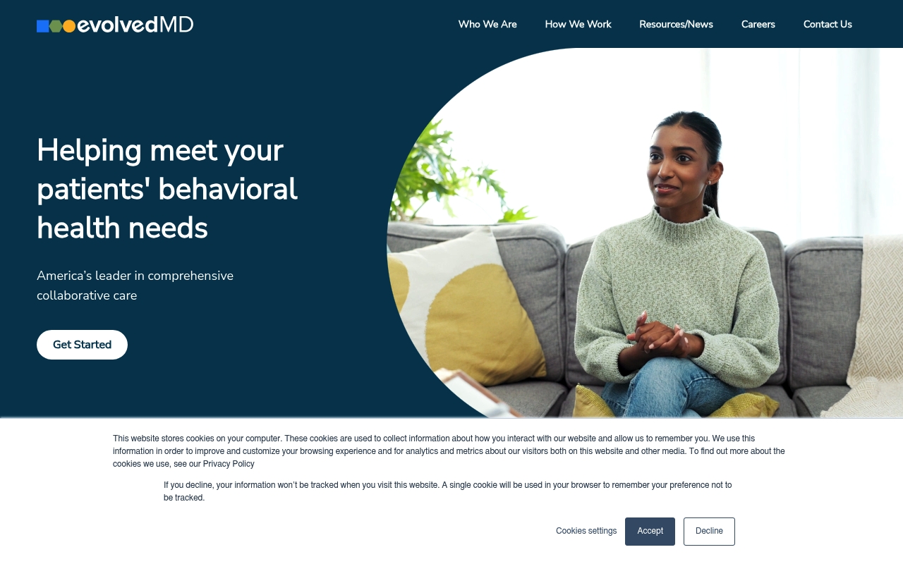 EvolvedMD website