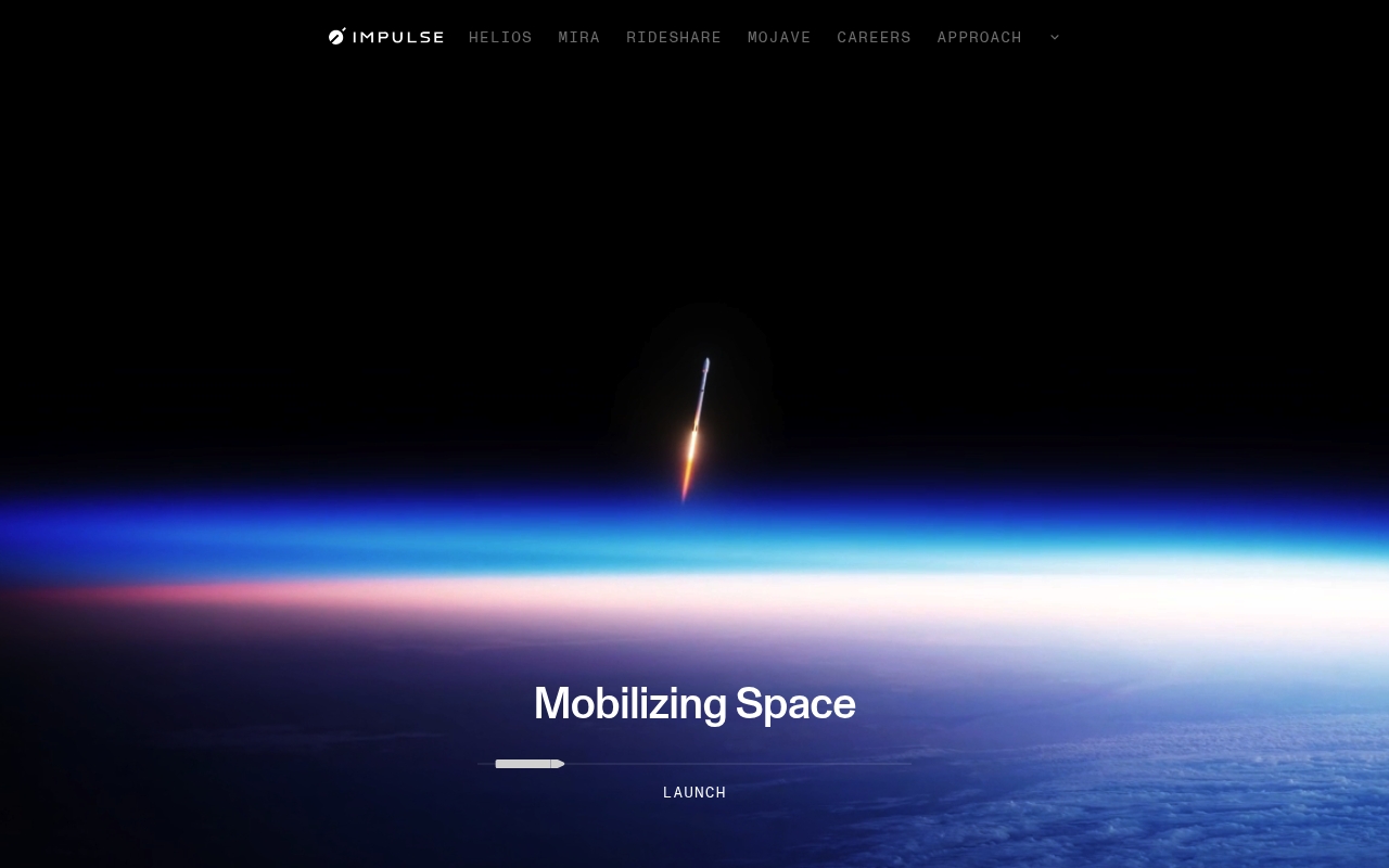Impulse Space website