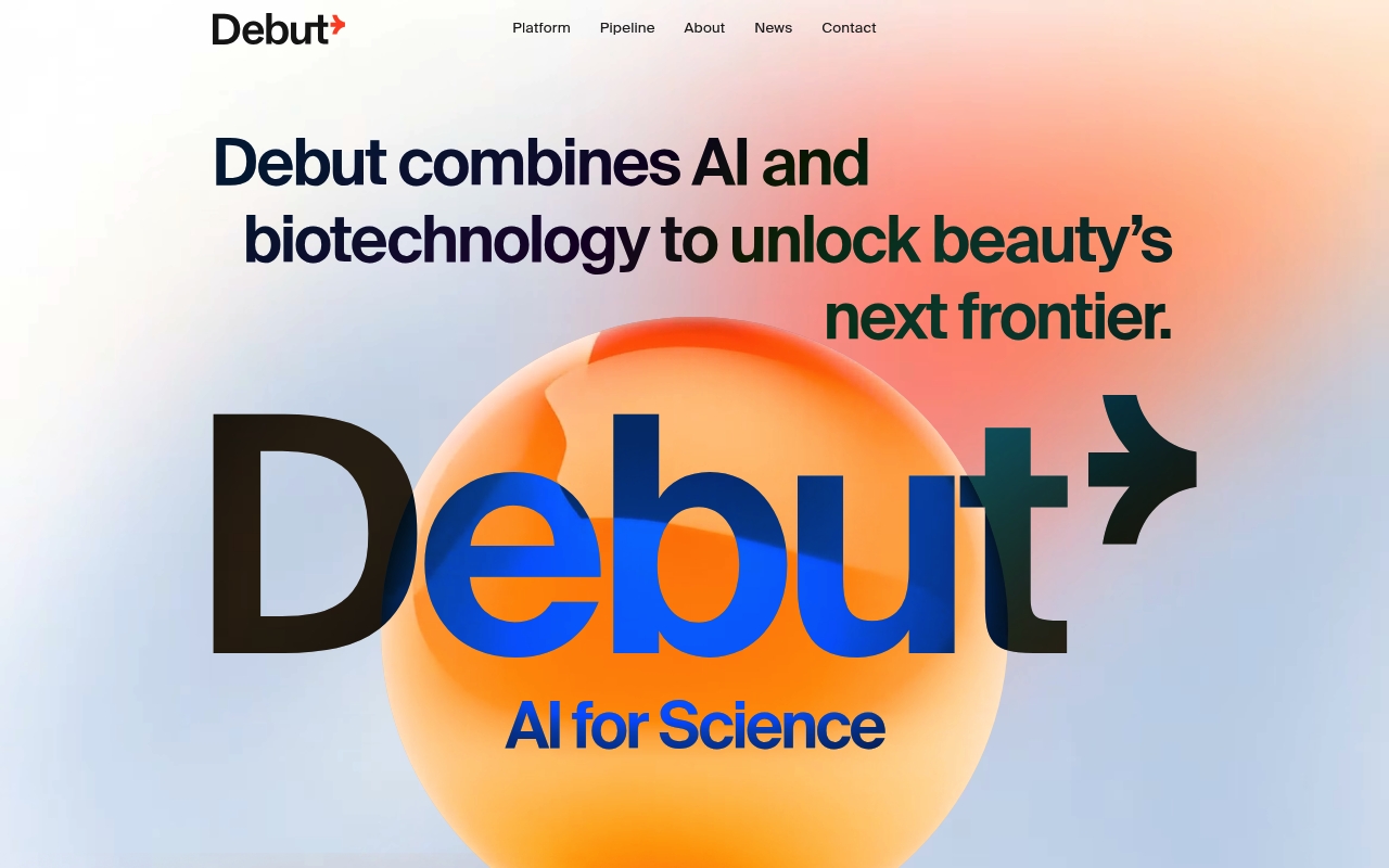 Debut website
