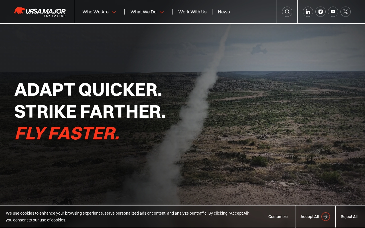 Ursa Major website