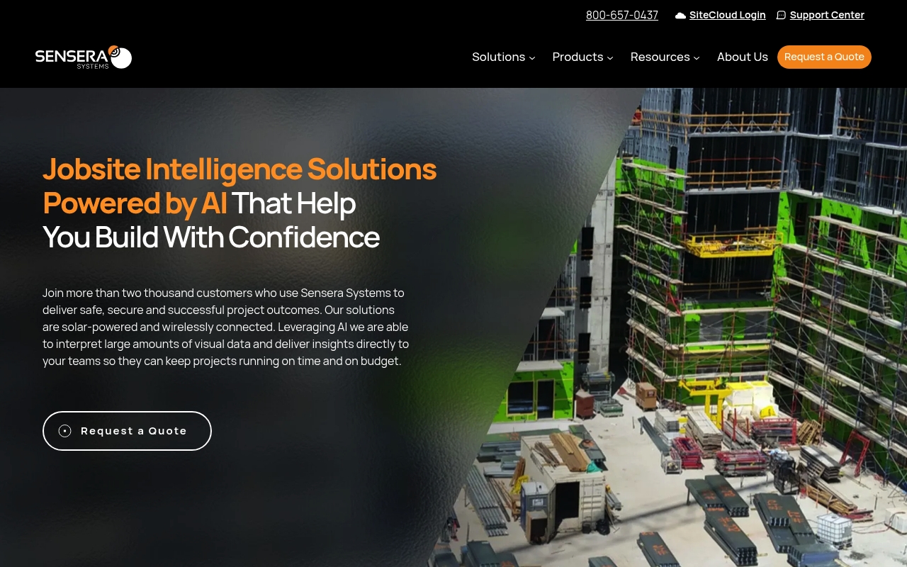 Sensera Systems website