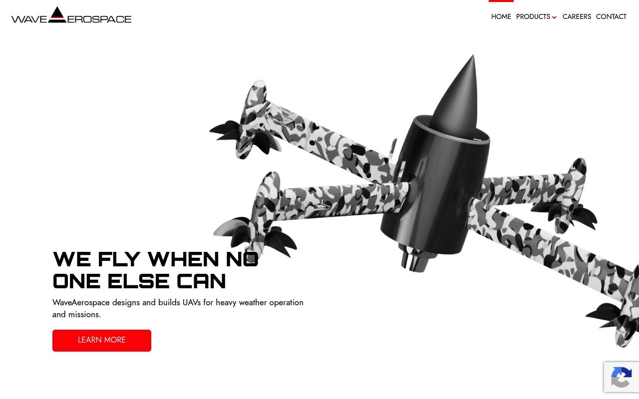 WaveAerospace website