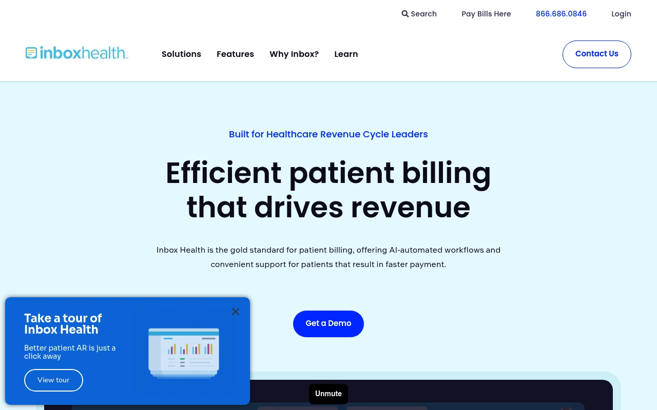 Inbox Health website