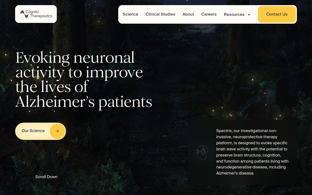 Cognito Therapeutics website