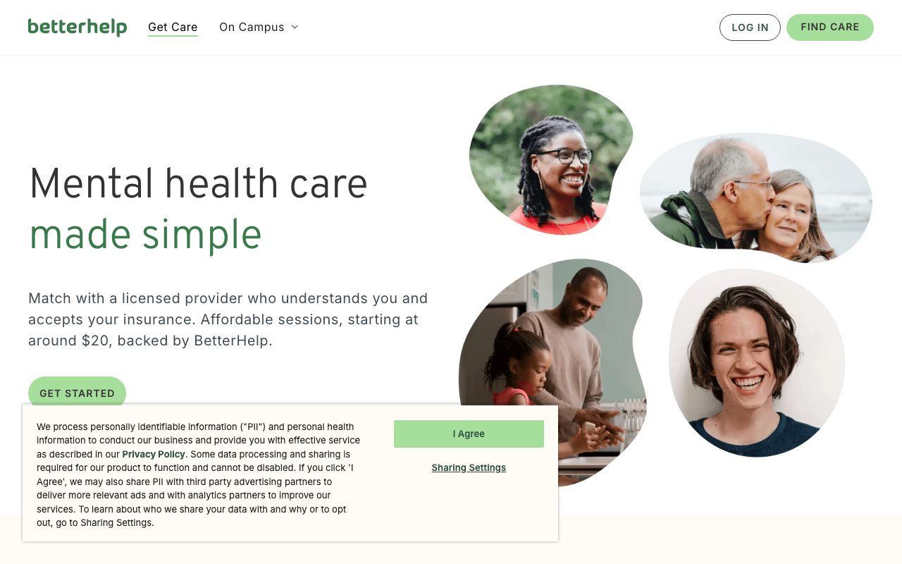 Uplift website