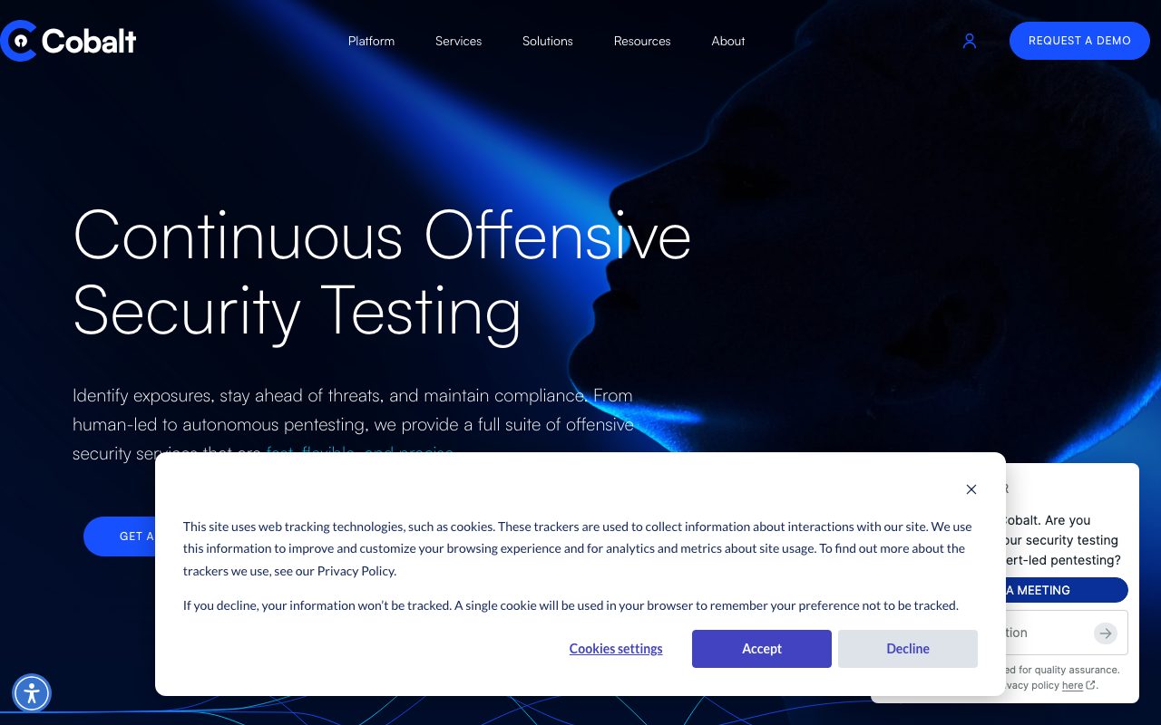 Cobalt website