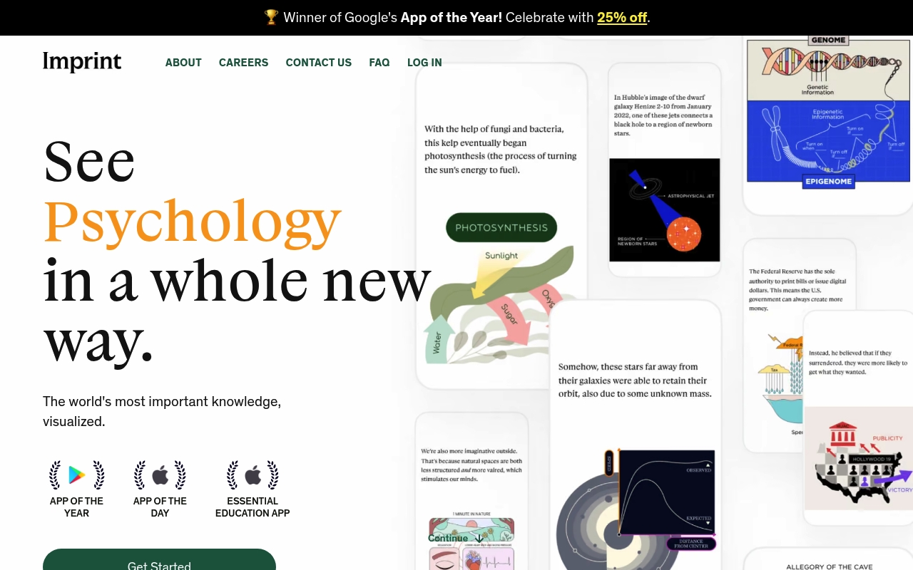 Imprint website